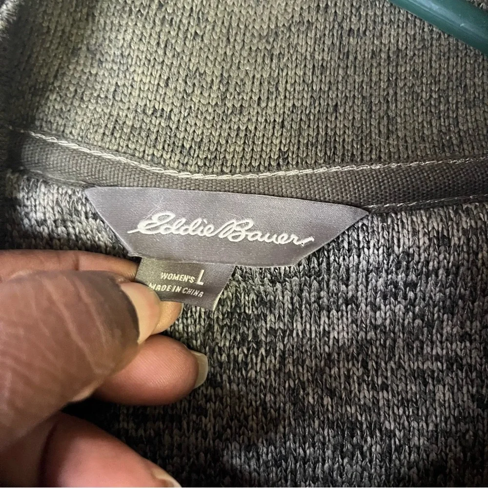 Eddie Bauer NEW Mr. Radiator‎ Full Zipper Fleece Jacket Size Large
